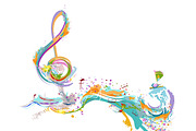 Set of 8 musical illustrations!, a Decorative Illustration by Laifalight (Thumbnail 8 of 10)