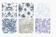 TOILE DE JOUY vector patterns set, a Seasonal Illustration by FleurArt (Thumbnail 2 of 8)