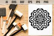 Stencil Mandala, an Object Graphic by MARYCRAFTIRIA (Thumbnail 2 of 2)