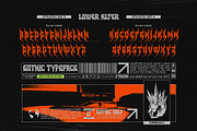 Sad Rock Typeface, a Blackletter Font by alit design (Thumbnail 15 of 20)