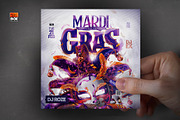 Flyer Mardi Gras Template, a Flyer Template by MonkeyBOX (Thumbnail 3 of 3)
