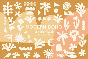 Modern Boho Shapes