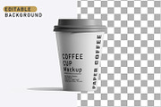 Scattered Paper Cups Mockup, a Packaging Mockup by pixelmock (Thumbnail 4 of 18)