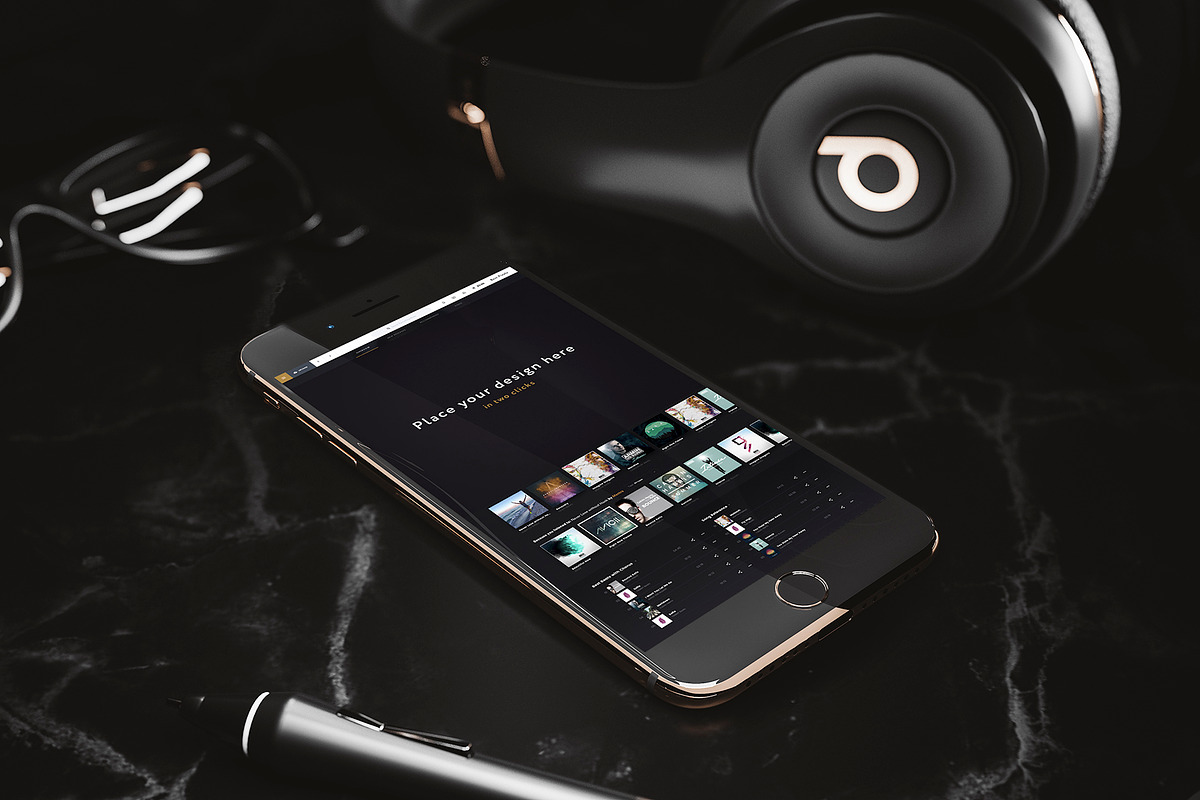 Workspace Mockup Set 7, an iPhone Mockup by Best Pixels™ (Photo 10 of 10)