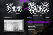 SNORE – Black Metal Font, a Blackletter Font by Fonday Studio (Thumbnail 8 of 8)