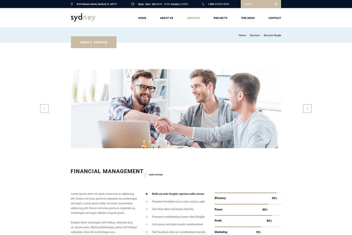 Sydney- Premium Finance/Business PSD, a Websites & App Template by Milo Studio (Photo 11 of 18)