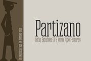 Partizano Serif, a Serif Font by deFharo (Thumbnail 3 of 6)