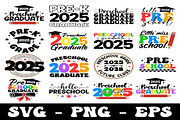 Preschool Graduate 2025 Svg Png, an Object Graphic by Digi_Design_World (Thumbnail 1 of 6)