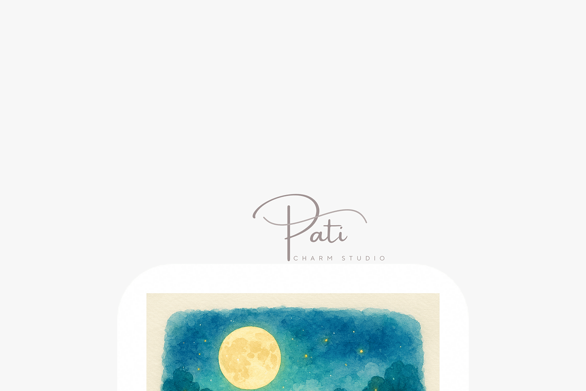 Fantasy Landscape Clipart Set, a Decorative Illustration by Pati Charm Studio (Photo 6 of 8)