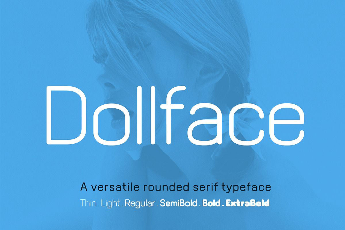 Dollface, a Sans Serif Font by Loudoun Design Co. (Photo 1 of 11)