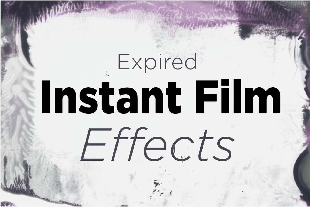 Expired Instant Film Edge Effect, a Texture Graphic by Scribbles & Snippets (Photo 1 of 3)