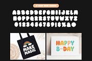 Daisy Noah - Bubble Groovy Font, a Handwritten Font by Jozoor (Thumbnail 10 of 10)