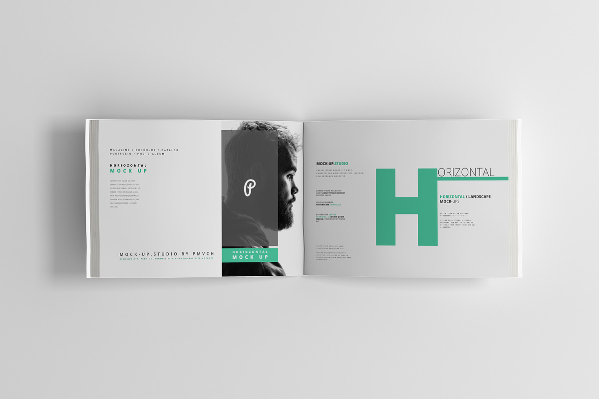 Horizontal Mock-ups, a Print Template by pmvch (Photo 3 of 13)