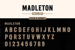 Madleton Font Pack