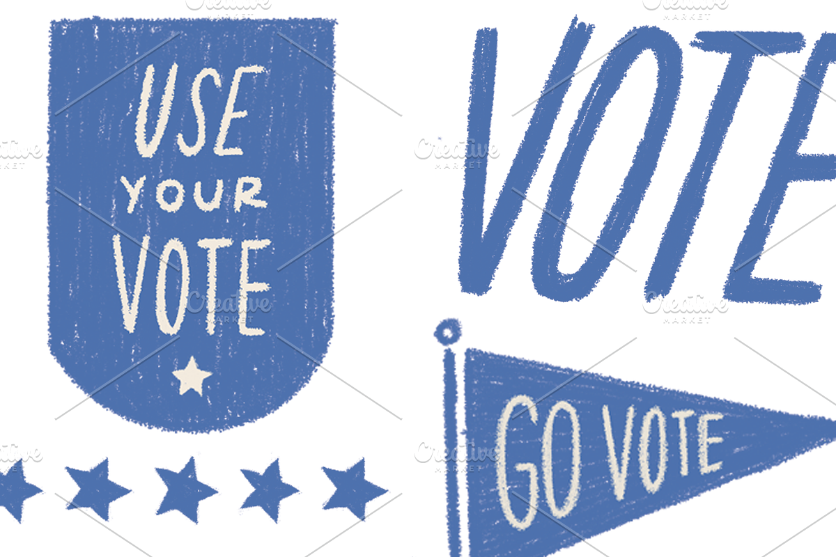 Voting Graphics, an Illustration by Mere Hunter (Photo 4 of 5)