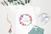 Cheerful Flowers-Watercolor Clipart, a Decorative Illustration by MariaScaroniAtelier (Thumbnail 4 of 7)