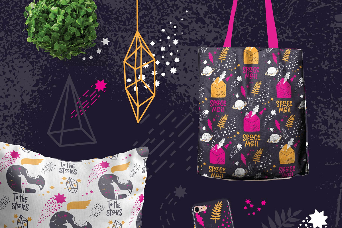 Space, florariums, tropical leaves, an Object Graphic by Maru_art (Photo 3 of 8)