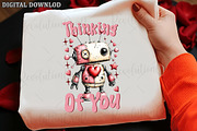Funny Valentines Day Voodoo Doll Png, an Illustration by OK Design (Thumbnail 5 of 6)