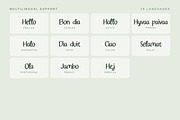 Kruwel Curl – Sans, a Sans Serif Font by Gookkis Studio (Thumbnail 6 of 17)