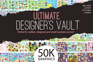 Ultimate Designers graphic bundle, a Graphic by PrettyBundles