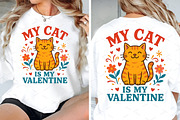 My Cat Is My Valentine PNG Design, an Illustration by Libby Wishes (Thumbnail 6 of 6)