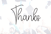 Graduation | Script Font, a Handwritten Font by Scratchones (Thumbnail 8 of 8)