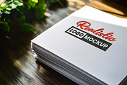 15 Paper Embossed Logo Mockups, a Mockup by GenesisCreativeCo (Thumbnail 2 of 16)