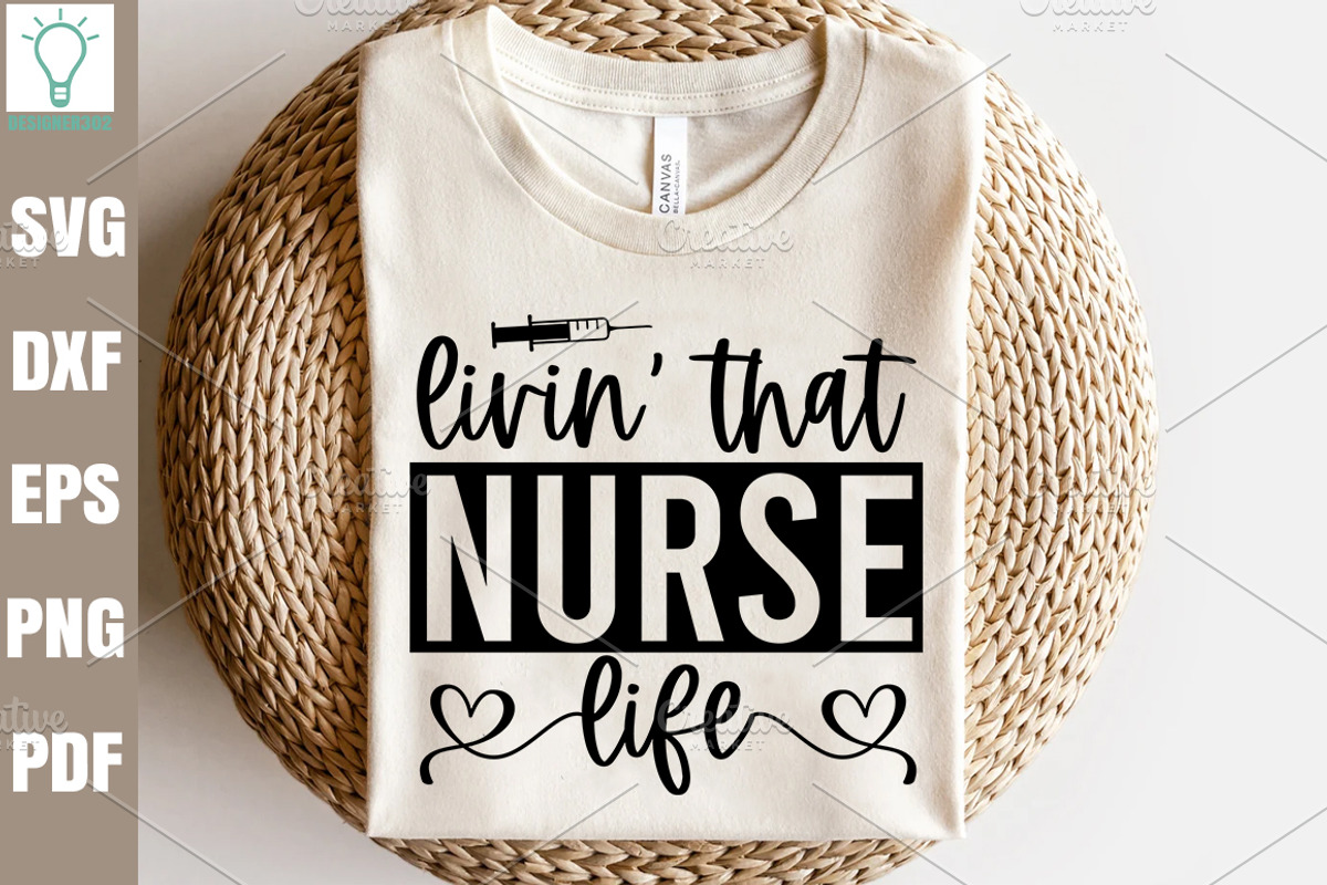 Nurse SVG Bundle, Nurse Quotes SVG, a Graphic by Designer302 (Photo 11 of 32)