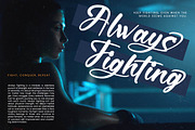 Hunter Shark Bold Calligraphy Font, a Script Font by stylishtype.co (Thumbnail 6 of 20)