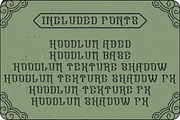 Hoodlum label font, a Symbol Font by Heather_insane (Thumbnail 4 of 6)