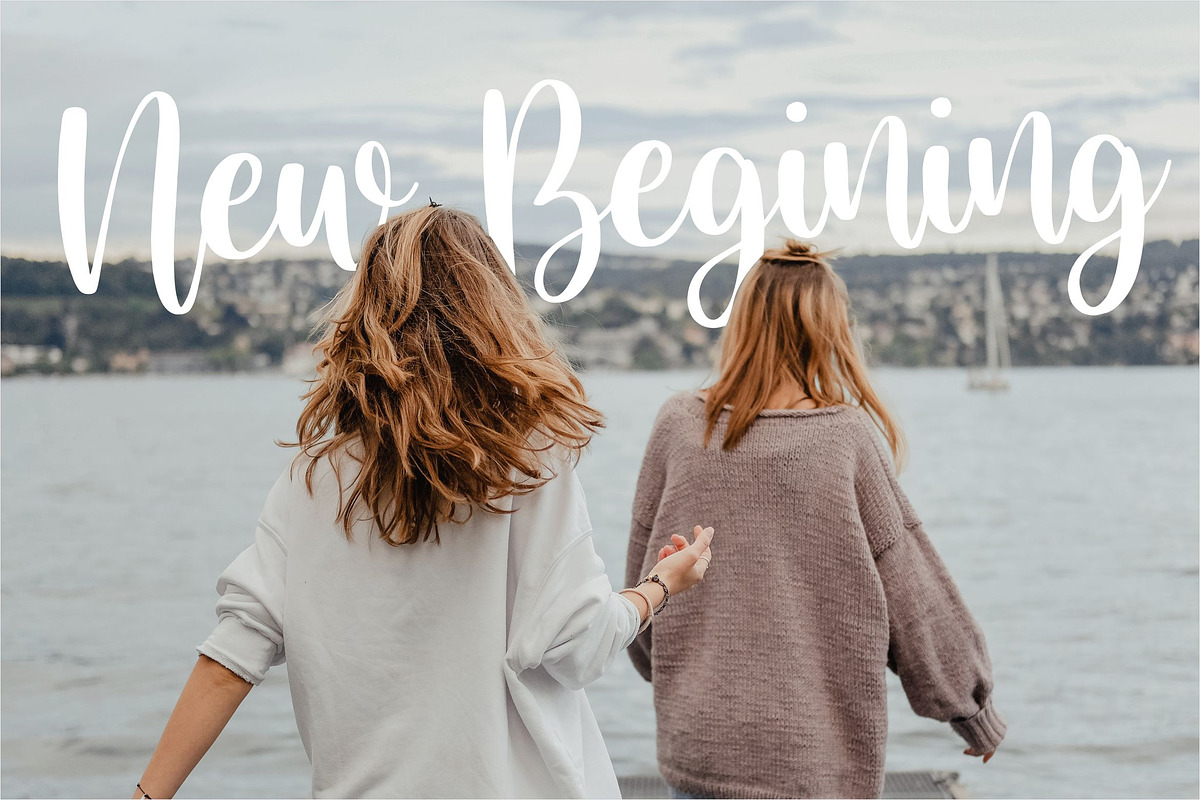 Goldie Rainbow - Handwritten Font, a Script Font by Balpirick Studio (Photo 2 of 7)