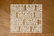 Kufication Root Font, a Handwritten Font by Letterhanna Studio (Thumbnail 4 of 8)