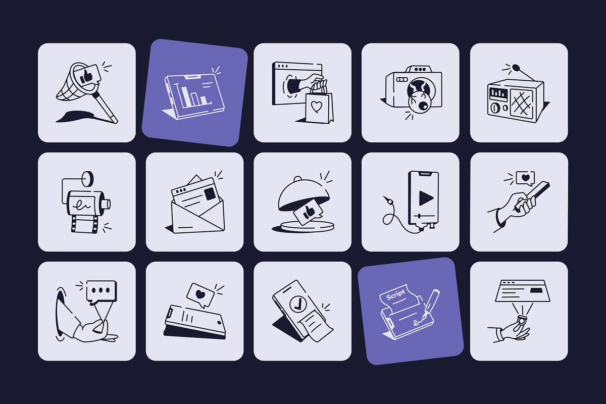 Media Drawing Art, an Outline Icon by Vectors Market (Photo 5 of 8)