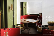 Aesthetic Paris Cafe - Frame Mockup, a Product Mockup by ArtwithFrame (Thumbnail 10 of 21)