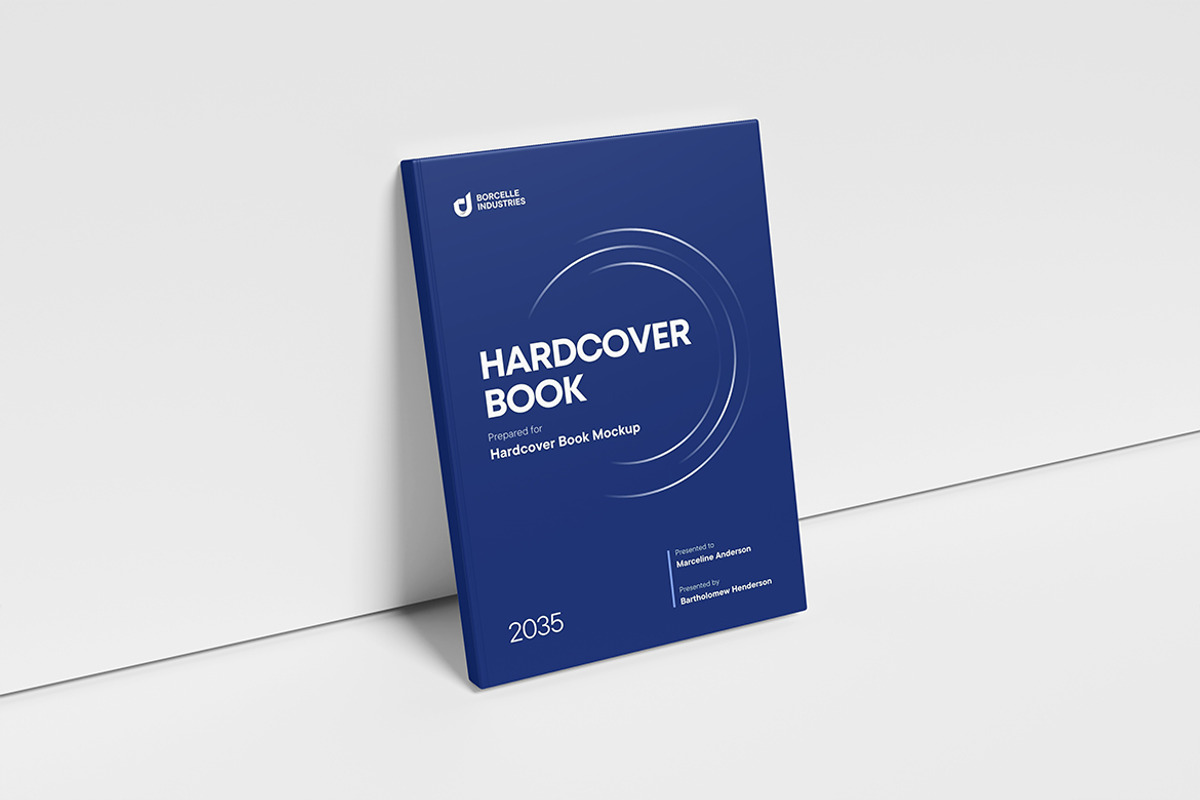 High-Quality Hardcover Book Mockup, a Books & Magazine Mockup by swsi ...