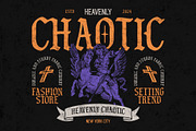 Black Chorola Typeface, a Blackletter Font by alit design (Thumbnail 5 of 15)