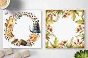 Coffee Illustrations Watercolor, a Texture Illustration by annasokol_ (Thumbnail 6 of 13)