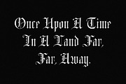 BlackCat Blackletter Vintage Font, a Blackletter Font by Tom Chalky (Thumbnail 4 of 10)