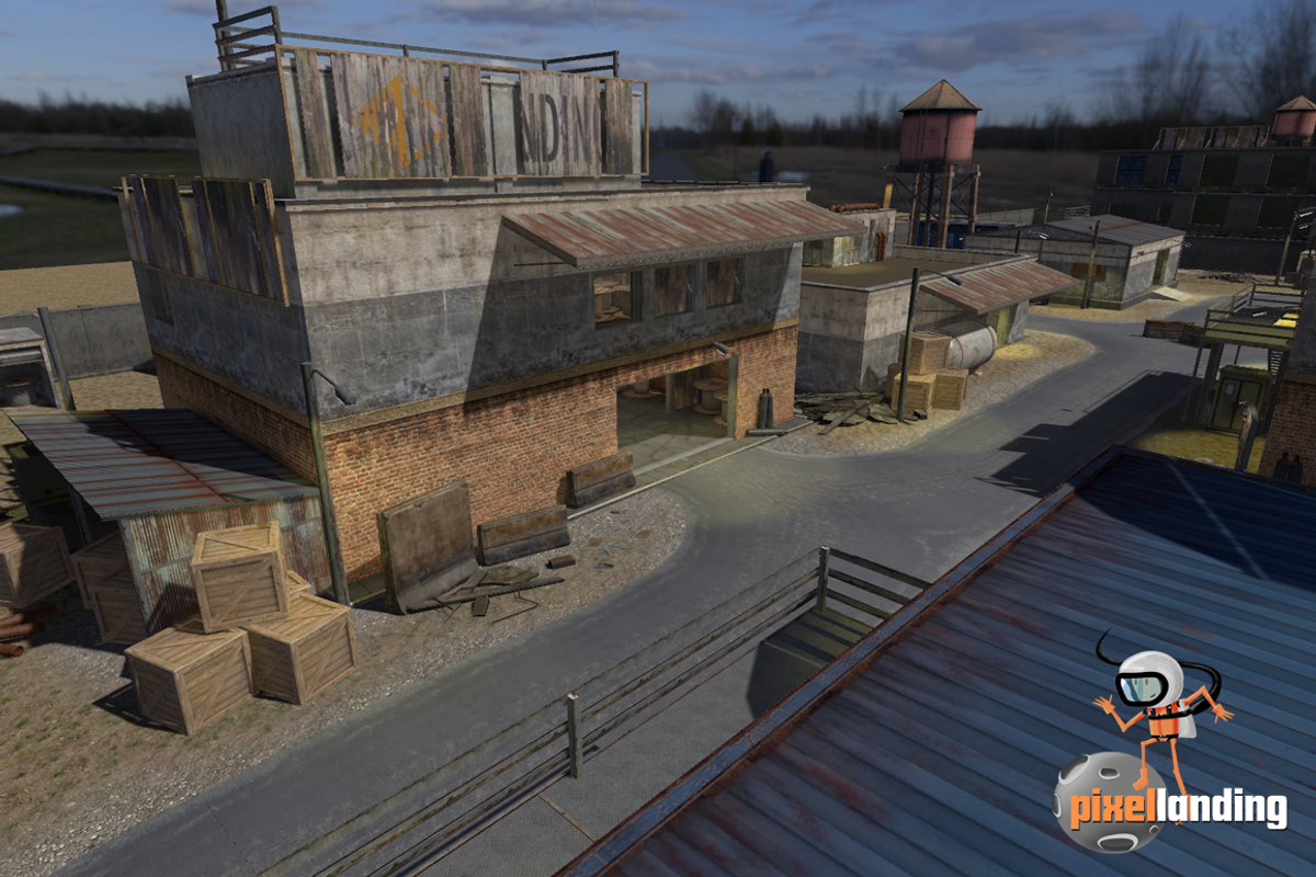 Industrial Abandoned Factory, an Environmental 3D Model by Pixel Landing (Photo 1 of 6)