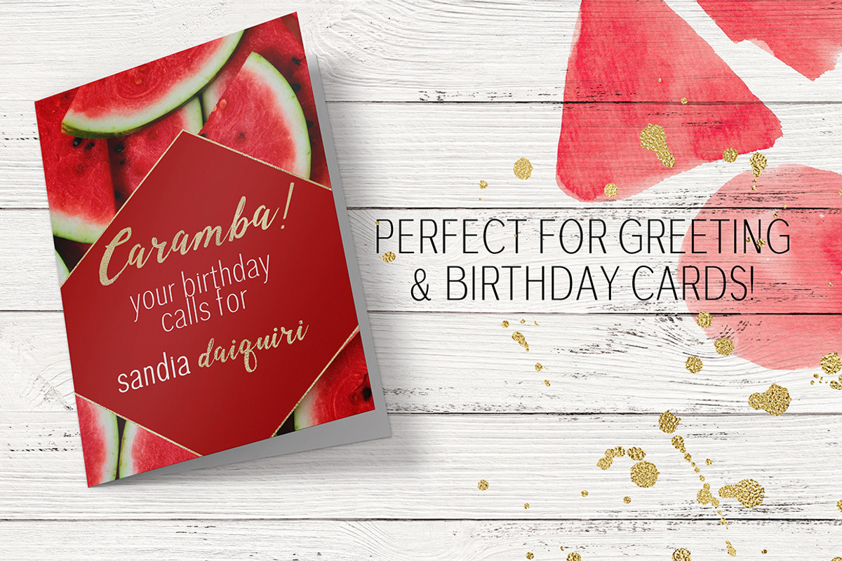 Candy Garden Font Duo + EXTRAS preview 4
