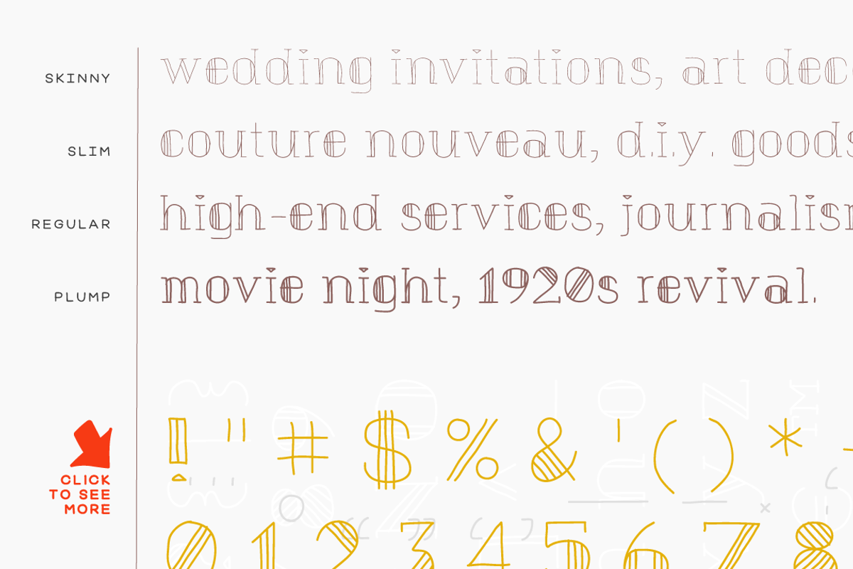Hudso Font preview 2
