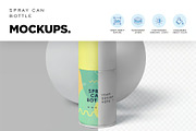 Spray Can Mockups, a Product Mockup by megostudi0 (Thumbnail 4 of 7)