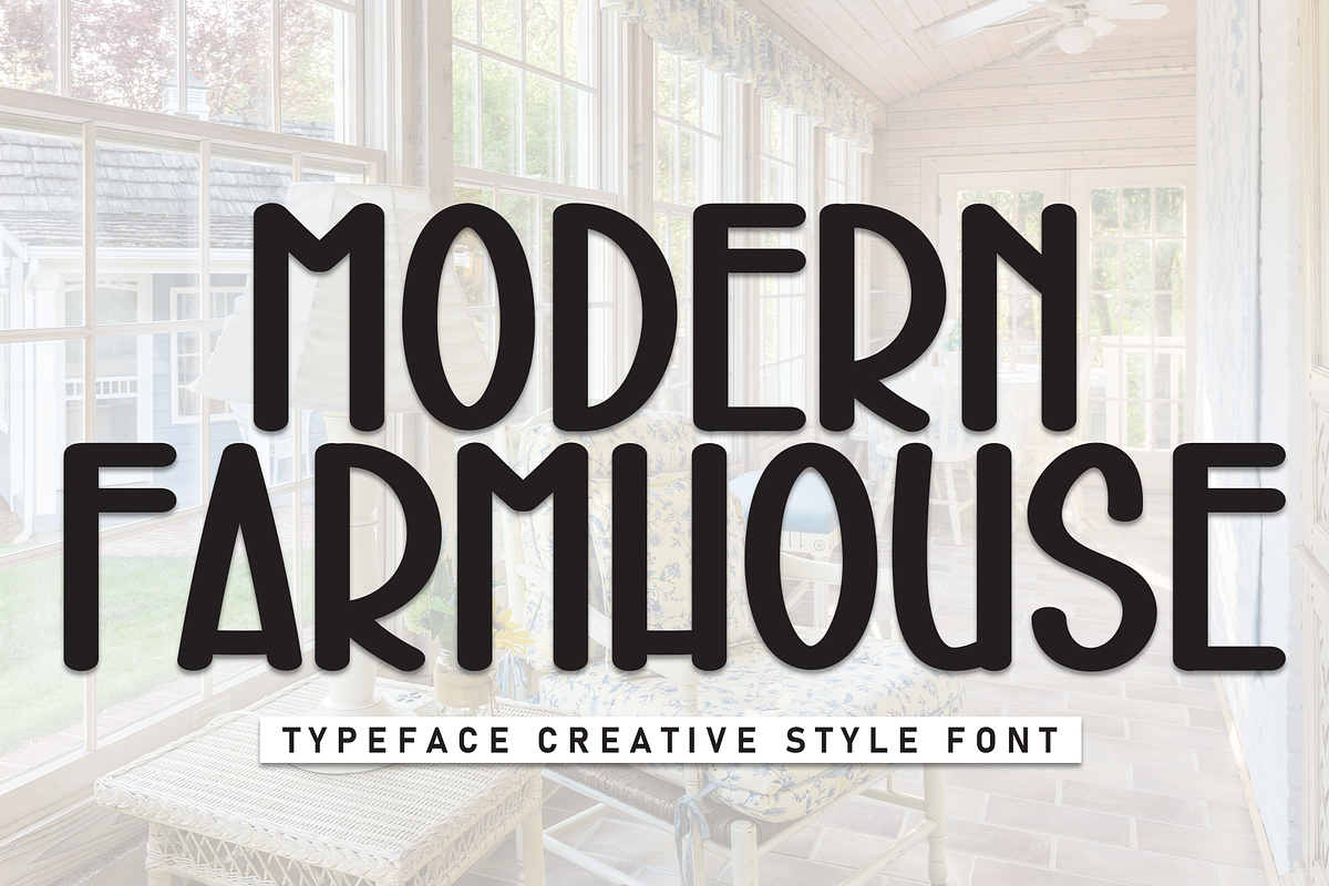 Modern Farmhouse | Script Font, a Script Font by Scratchones (Photo 1 of 8)