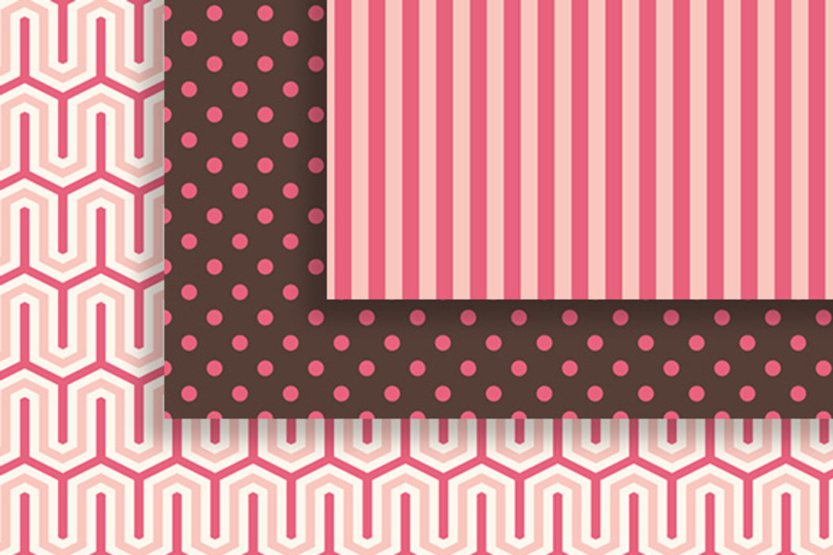 18 Versailles style papers + frames, a Pattern Graphic by CLIPART GARDEN (Photo 4 of 5)