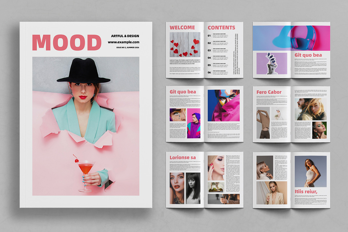 Minimal Magazine, a Magazine Template by ContestDesign (Photo 1 of 3)