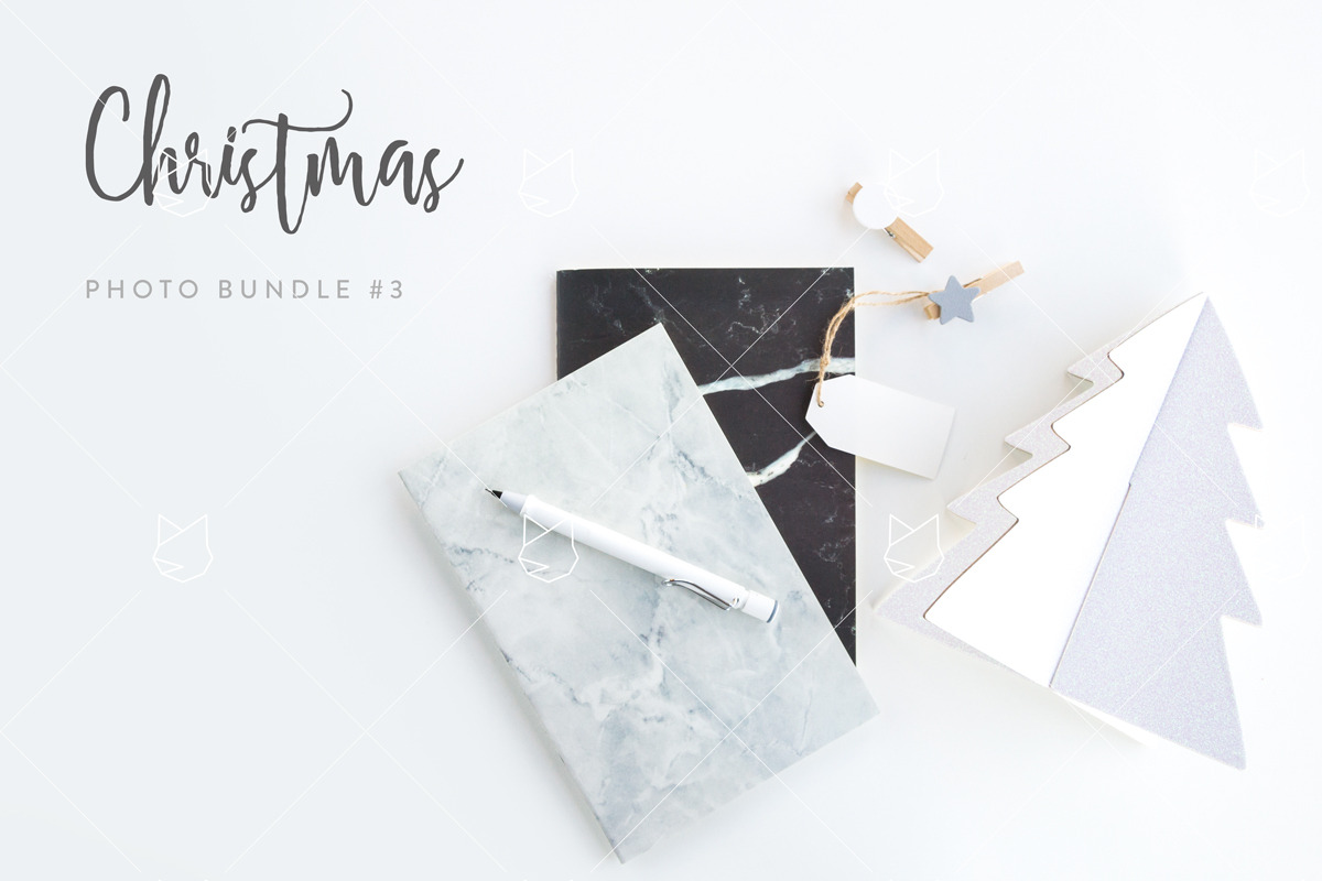 Christmas Photo Bundle #3 with BONUS, a Books & Magazine Mockup by GT Studio (Photo 4 of 12)