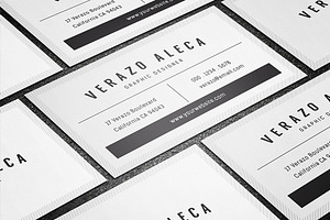 Clean Minimal Business Card Template