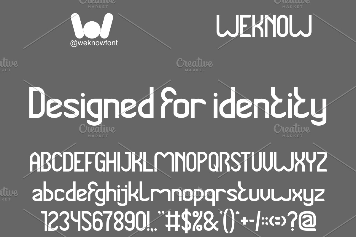 Righteousness font, a Sans Serif Font by weknow (Photo 3 of 11)