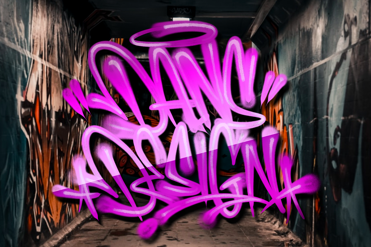 GRAFFITI BRUSHES #2, a Brush Add-On by danusetyaji (Photo 3 of 5)