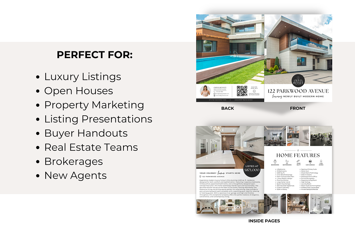 Real Estate Listing Brochure, a Brochure Template by BrandhavenStudio (Photo 7 of 11)
